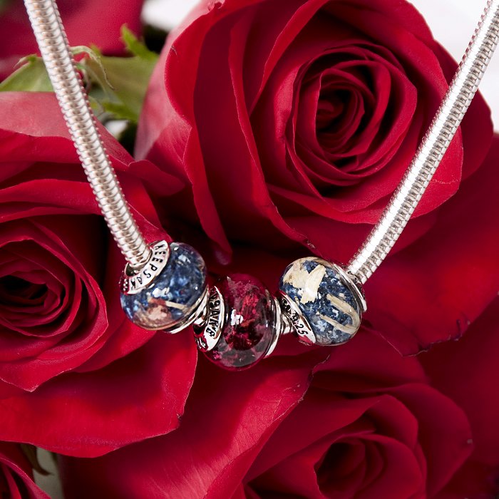 Silver beaded necklace – Pandora Jordan